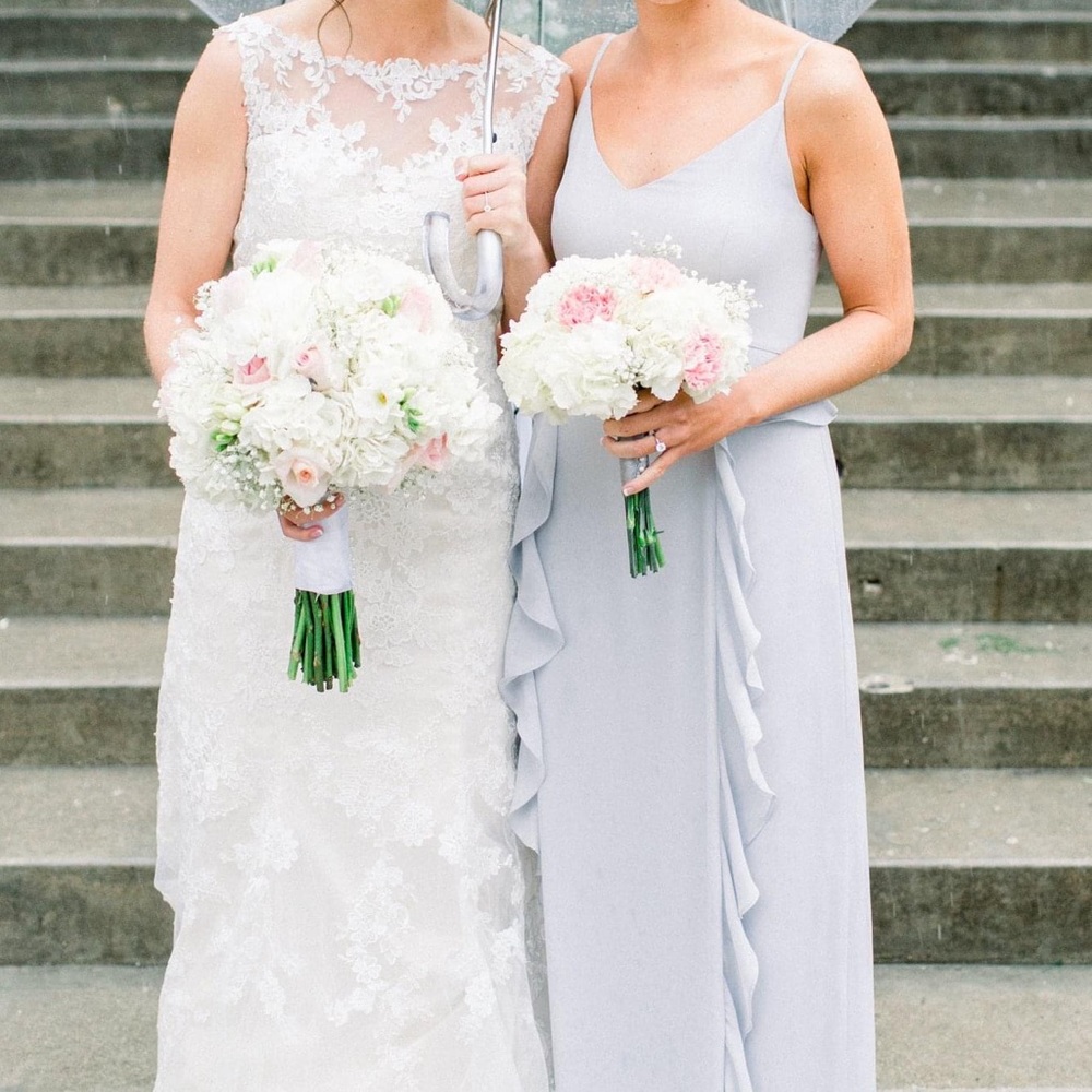 Grey Bridesmaid Dress